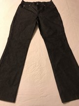 Guess Women&#39;s Jeans Black Straight Leg Stretch Light Weight Size 29 X 29... - $21.04