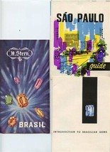 H Stern Introduction to Brazilian Gems Booklet Sao Paulo Guide &amp; Brazil ... - £22.15 GBP