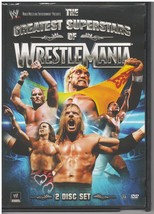WWE - The Greatest Superstars of Wrestlemania (DVD, 2008, 2-Disc Set) - £10.74 GBP