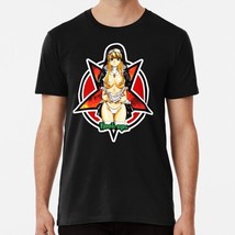 The Sexy Anime Satanic Sticker Skateboard Retro Vintage Hookups Shirt T-Shirt - £17.74 GBP