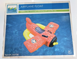 Summerwave Red Airplane Boat Float Pool Inflatable Swimming Water Kids A... - $36.23