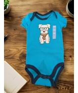 HB Brand Puppy Dog Short Sleeve Blue Bodysuit 3-6 Months Snaps 100% Cotton  - €8,40 EUR HB Brand Puppy Dog Short Sleeve Blue Bodysuit 3-6 Months Snaps 100% Cotton  - €8,40 EUR