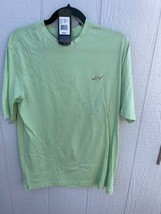 Greg Norman Mens Short Sleeve Crew Neck  T-Shirt Green Size Small NWT - $18.00