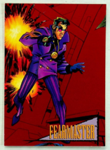 1993 Marvel Universe Series IV Fearmaster 2099 #4 Red Foil Insert Card - Skybox - $8.59