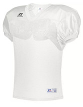 Russell Athletic S096BWK Medium Youth White Football Practice Jersey-NEW... - $14.73