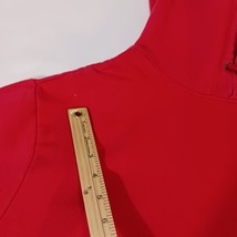 Zelos Men’s Red Cotton Blend Drawstring Hoodie Pullover Sweatshirt Size Large image 3