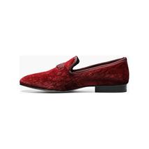 Stacy Adams Valet Slip On Bit Loafer Men's Shoes Burgundy 25166-601 image 5