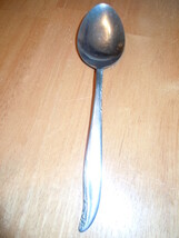 Vintage Stainless Steel Serving Spoon - $5.46 CAD