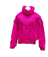 SLALOM Goose Down Filled Padded Puffer Ski Jacket Women Size 12 Vintage ... - $53.99