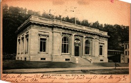 US United States Post Office Building Oil City Pennsylvania PA 1906 UDB Postcard - £3.47 GBP
