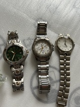 MENS WATCHES ASSORTED LOT / 3 TOTAL - $3,727.06 MXN