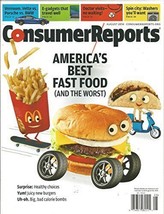 Consumer Reports (August 2014,Worst/Best Fast Food) [Single Issue Magazi... - $4.61