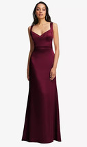 Dessy Collection 4542..Sleeveless Deep V-Back Mermaid Dress..Aubergine..Size 12 - £74.38 GBP