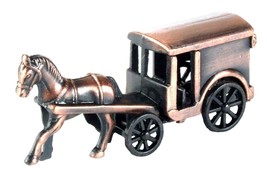 Coach with Horse Die Cast Metal Collectible Pencil Sharpener - $149.26 MXN