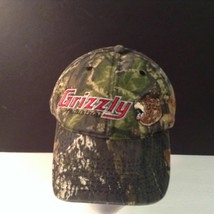 Grizzly Industrial Cap Hap Mens Camo Camouflage Snapback Adjustable - £15.02 GBP