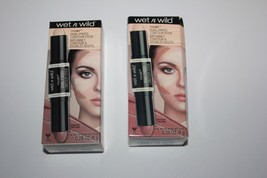 Wet n Wild Dual - Ended Contour Stick #751a Light /Medium Lot of 2 in Box - £11.19 GBP