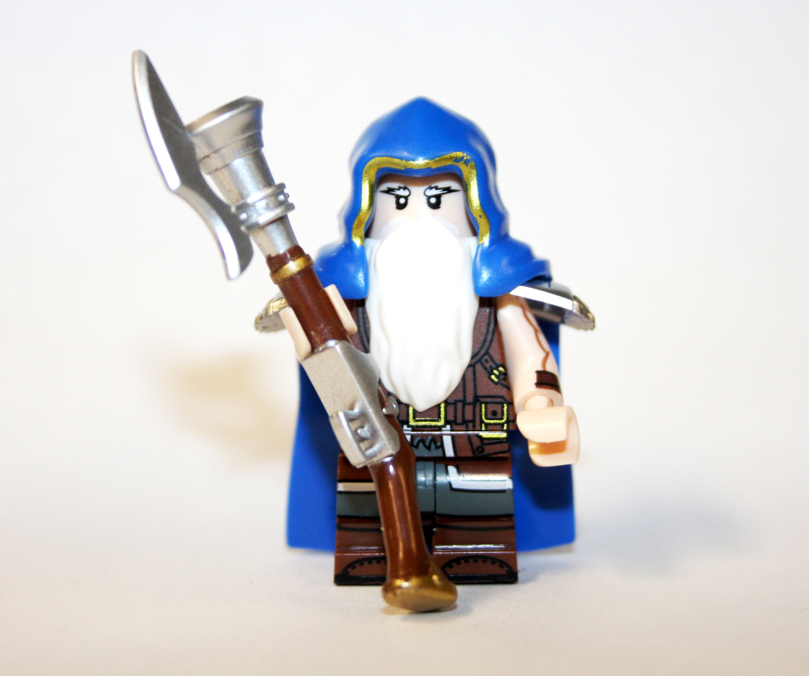 Dwarf Blue World Of Warcraft Wow Video Game Custom Minifigures - $8.69