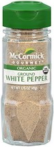 McCormick 100% Organic, Ground White Pepper, 1.75-Ounce Unit (Packaging May Vary - £6.99 GBP
