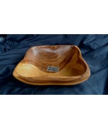 Leilani Monkey Pod Hand Carved Serving Bowl 10 inch wide / 2.75 inch deep - $507.54 MXN