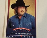 John Anderson Super County Music Trading Card Tenny Cards 1992 - $1.97