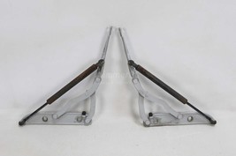 BMW E46 Trunk Lid Support Mounting Arms Left Right Titanium Silver 1999-... - $49.50