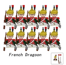 Lot 10 Pcs French Dragoon Napoleon Wars Soldier Minifigures Toys #9 - $22.99