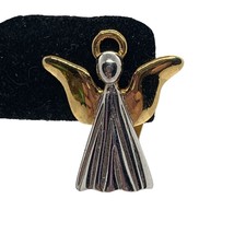 Gold &amp; Silver Angel Clip-On Earrings - $14.60