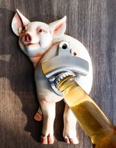 Rustic Western Farm Babe Swine Pig Rear Butt Backside Wall Bottle Cap Op... - $20.99