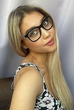 New Versace Mod. 3932  Black 54mm Women&#39;s Eyeglasses Frame Italy  - £133.54 GBP