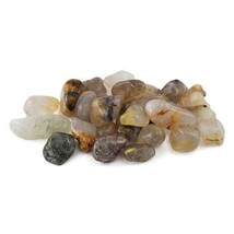 1 Lb Rutile Tumbled Stones - $19.19