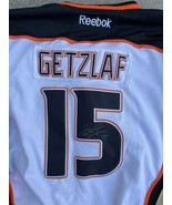 Signed NHL Anaheim Ducks Jersey Ryan Getzlaf 15 CCM Center Ice Size 52 C... - £183.55 GBP
