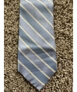 Club Room Striped Men&#39;s Slim Silk Neck Tie Flawed Small Stain - €7,61 EUR