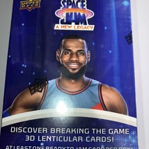 Sealed 2021 Upper Deck Space Jam: A New Legacy Blaster Box 5 Cards/Pack 6 A3 - £14.66 GBP