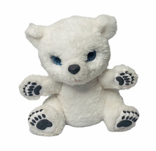 Fur Real Snifflin Sawyer Plush Baby Polar Bear Cub White Fur Interactive... - $11.87