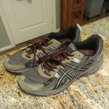 Asics Gel-Venture 5 Men’s Size 14 Grey Olive Running Trail Shoes T5N3N - $44.55