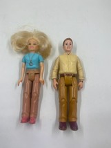Fisher Price Loving Family Dollhouse Figures Mother Father Doll Mom Dad 2006 - £10.99 GBP