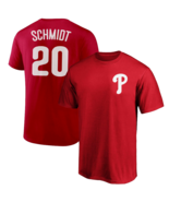 Mike Schmidt T-Shirt Philadelphia Phillies Player Name &amp; Number Soft Jer... - $373.29 MXN