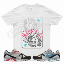 White QUEEN T Shirt for N Air Structure Neo Teal Fury Infrared Neon Nights - £20.19 GBP+
