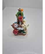Vintage Lustre Fame Christmas Ornament Squirrel &amp; Mouse Metronome 1997 M... - $216.78 MXN