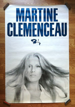 Martine Clémenceau - Original Poster – 80 X 120 Cm - Very Rare – Affiche c.1970 - $197.44