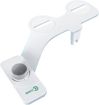 Ciays Toilet Bidet Non-Electric Bidet Toilet Attachment Dual, Sliver/White - £31.44 GBP