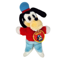 10" Vintage Walt Disney World On Ice Goofy Stuffed Animal Plush Toy W Tag - £36.77 GBP
