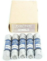 BOX OF 5 NEW COOPER BUSSMANN FNA-1-8/10 FUSETRON FUSES - £14.84 GBP