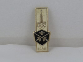 1980 Summer Olympic Games Pin - Fencing Event - Metal Pin  - $19.00