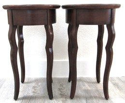 Pair of Baker Furniture Manning Road Mahogany Drink Tables - $1,286.01