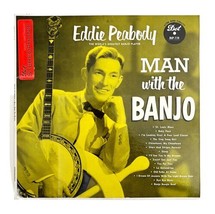 Eddie Peabody Man With The Banjo Bluegrass Vinyl Record 1950s Vintage 12... - $39.99