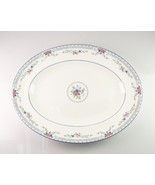 Wedgwood Porcelaine Service Plat Rosedale Motif R4465 14 &quot; de Long Excel... - $104.92