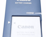 CANON CB-2LV G Camera Battery Charger and CANON NB-4L Li-Ion Battery OEM - £21.07 GBP