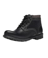 New Clarks Men&#39;s Darian Mid Leather Ankle Boots Black Size 7M - $121.84 CAD