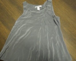 WOMENS SILK DRESS TOP by Kenneth Cole Size 2 Tank Top - £10.11 GBP